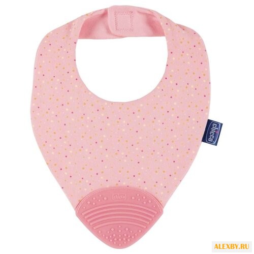 Chicco Нагрудник хлопковый Gummy