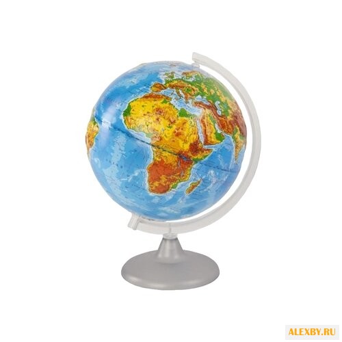 Глобус физический Глобусный мир