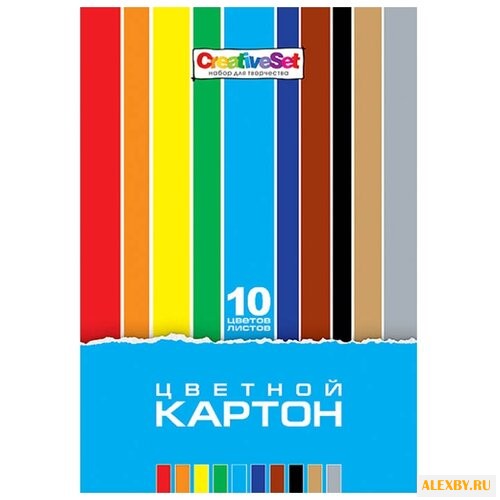 Цветной картон Creative Set