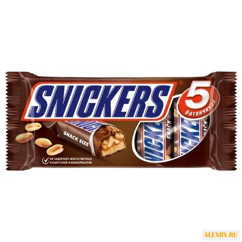 Батончик Snickers с жареным