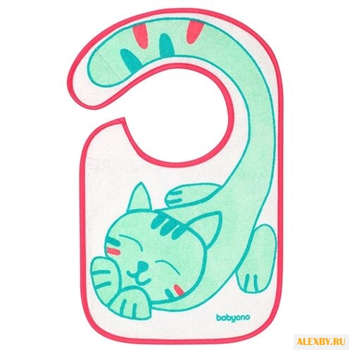 BabyOno Нагрудник махровый
