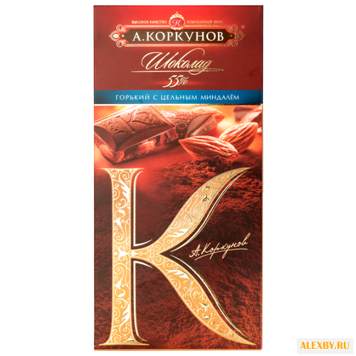 Шоколад Коркунов горький с