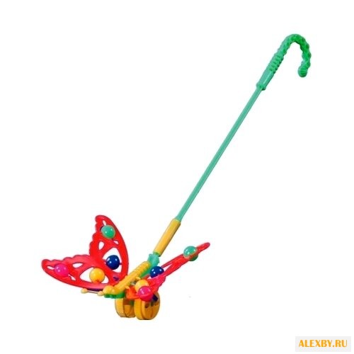 Каталка-игрушка ОГОНЁК Бабочка