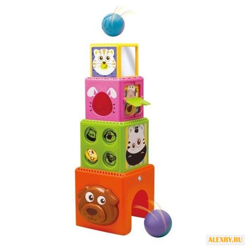 Пирамидка-сортер B kids Кубики