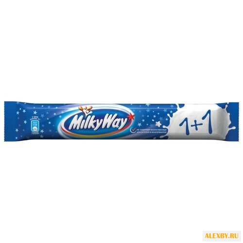 Батончик Milky Way 1+1 52 г