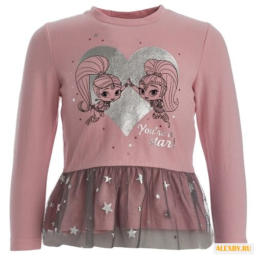 Лонгслив Button Blue