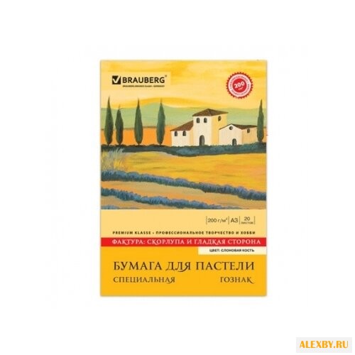 Папка для пастели BRAUBERG