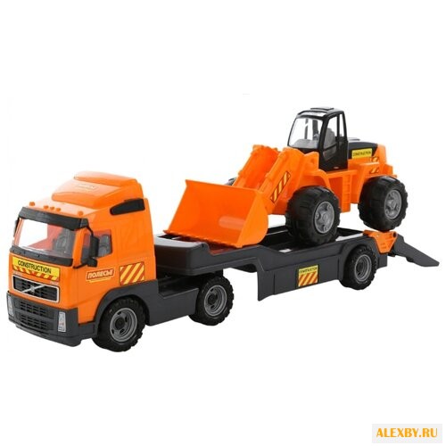 Набор техники Полесье Volvo с