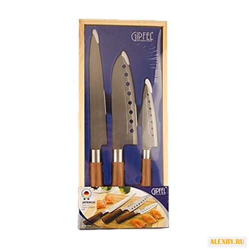 Набор GiPFEL Japanese 3 ножа 9864