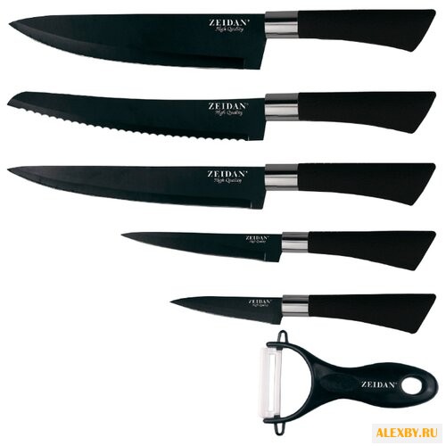 Набор Zeidan 5 ножей и
