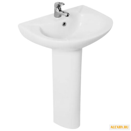 Раковина с пьедесталом 53 см