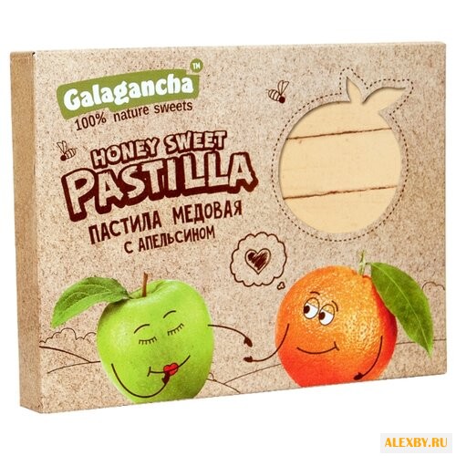 Пастила GALAGANCHA медовая с