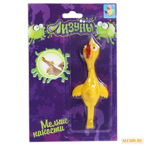 Лизун 1 TOY Курица-рогатка Т56322
