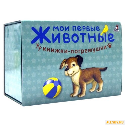 Робинс Набор книжек-погремушек