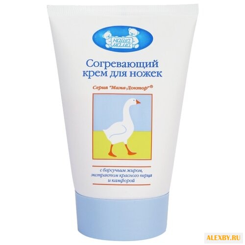 Наша мама Согревающий крем для