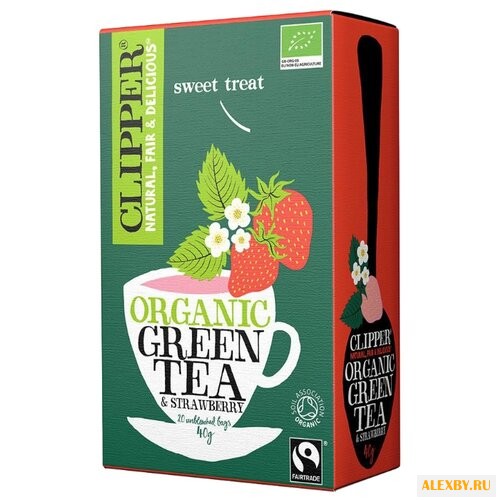 Чай зеленый Clipper Organic