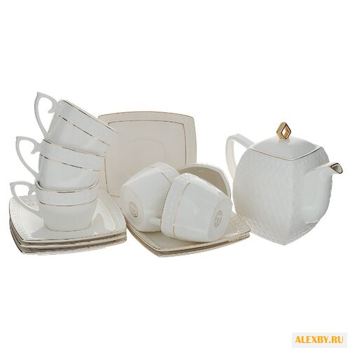 Чайный сервиз Коралл Снежная