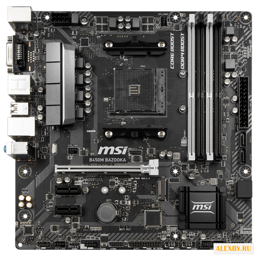 Материнская плата MSI B450M