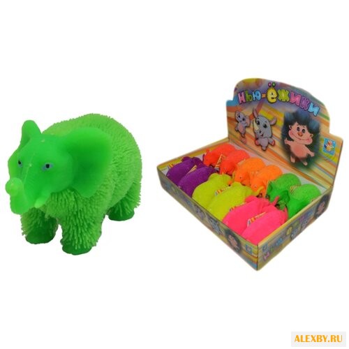 Игрушка-мялка 1 TOY Слоник Т10528