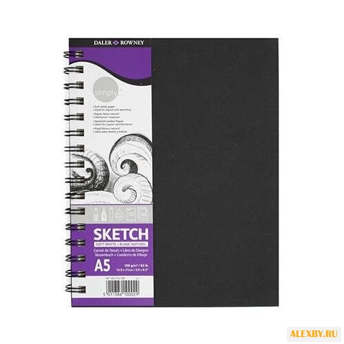 Скетчбук Daler-Rowney Simply 21