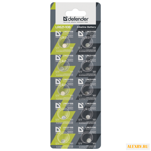 Батарейка LR60 Defender LR621-10B