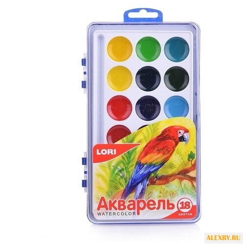 LORI Акварельные краски 18