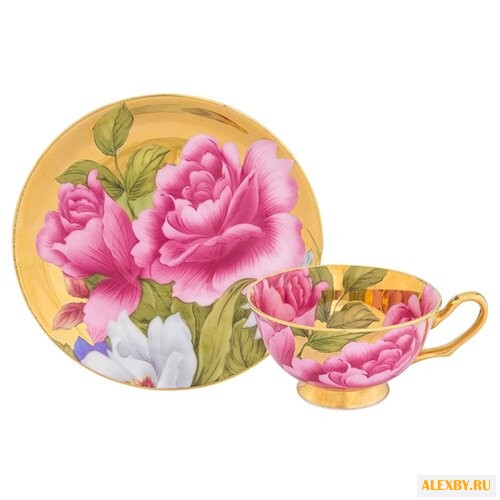 Elan gallery Чайная пара Пионы