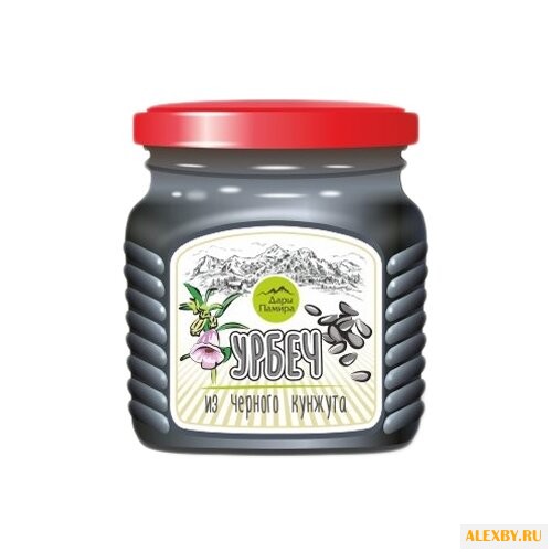 Дары Памира Урбеч из черного