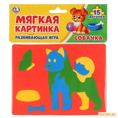 Умка Мягкая аппликация Кошечка