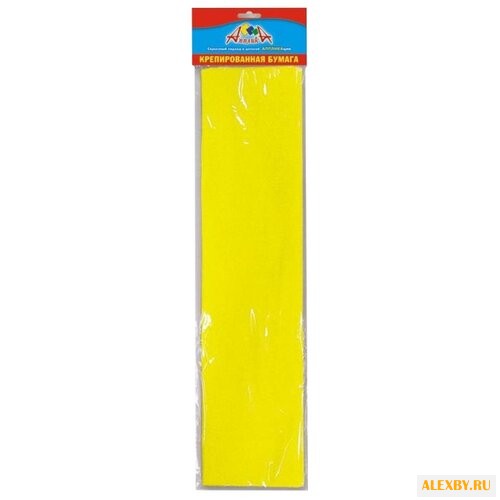 Цветная бумага крепированная