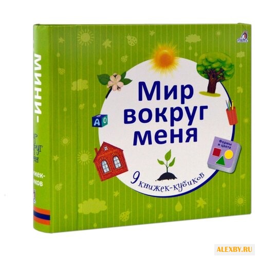 Робинс Набор книжек-кубиков Мир