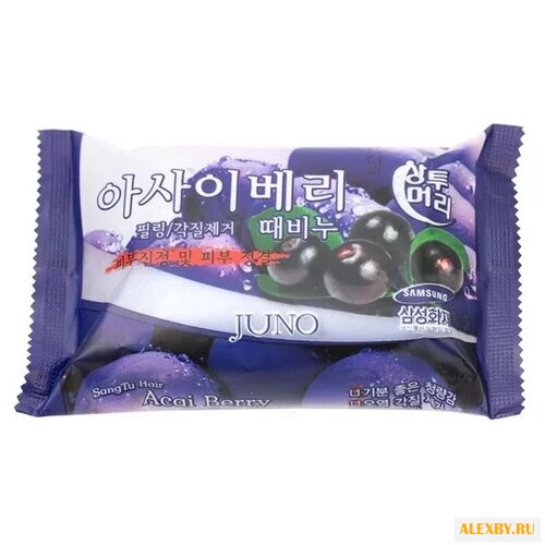 Мыло-скраб Juno с асаи
