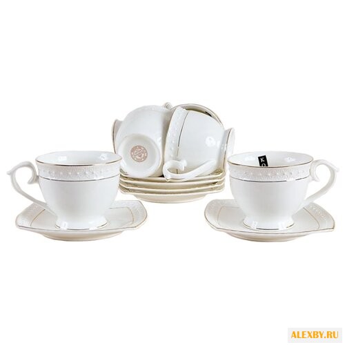 Чайный сервиз Коралл Снежная