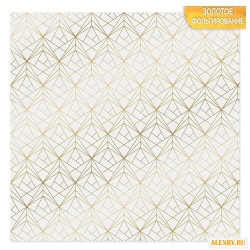 Бумага Арт Узор 30.5x30.5 см 10