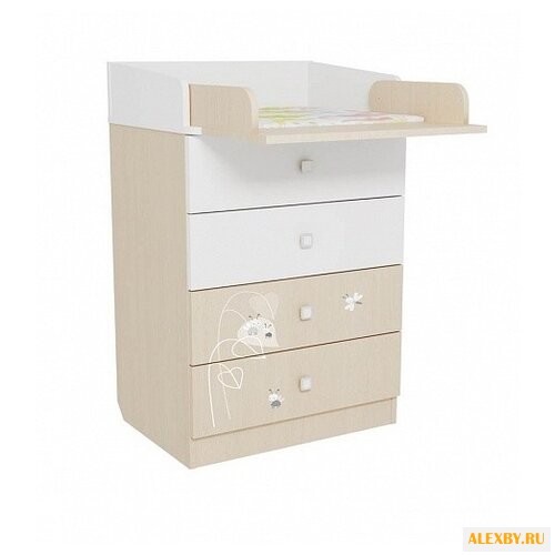 Пеленальный комод Polini French