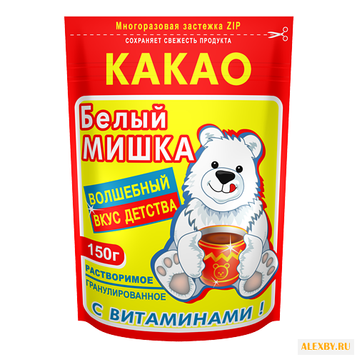 Белый мишка Какао-напиток