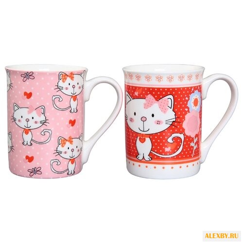 Elan gallery Набор кружек Киски