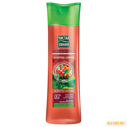 Чистая линия шампунь-сияние