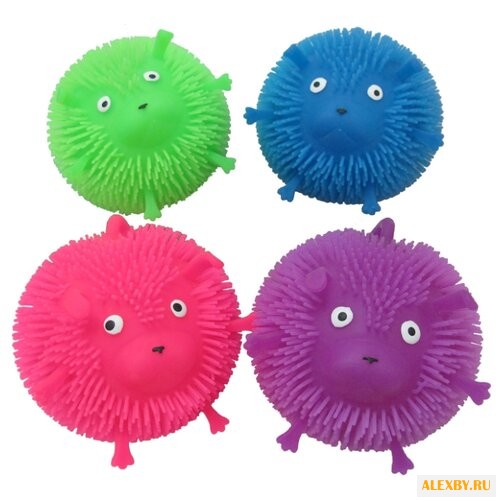 Игрушка-мялка 1 TOY Обезьянка