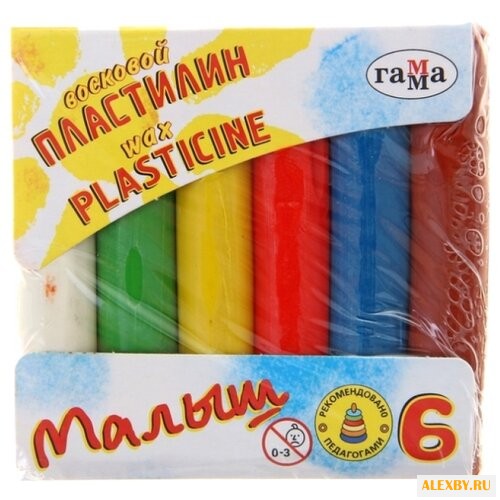 Пластилин Гамма Малыш восковой