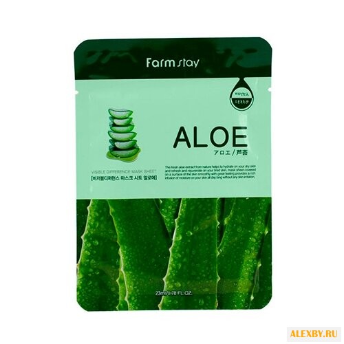 Farmstay маска с экстрактом алоэ