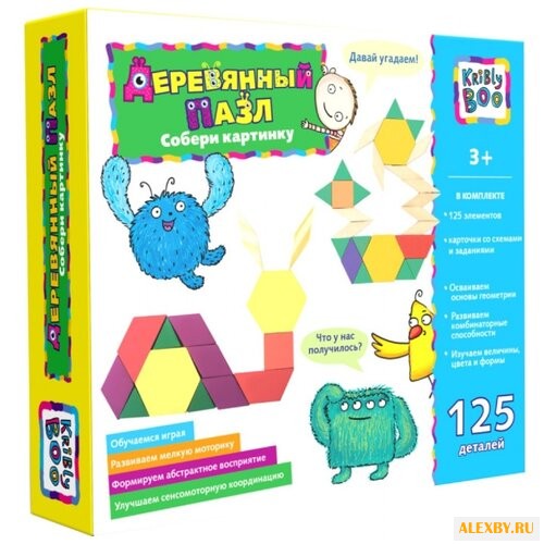 Kribly Boo Деревянная мозаика