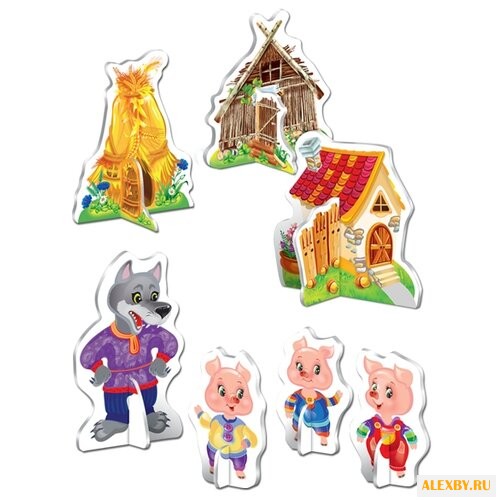 Набор пазлов Русский стиль 3D