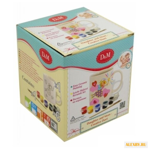 D&M Набор для росписи керамики