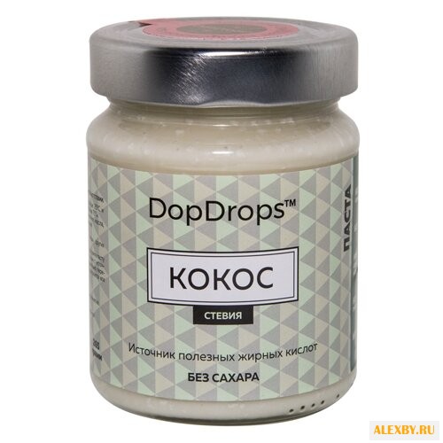 DopDrops Паста ореховая Кокос