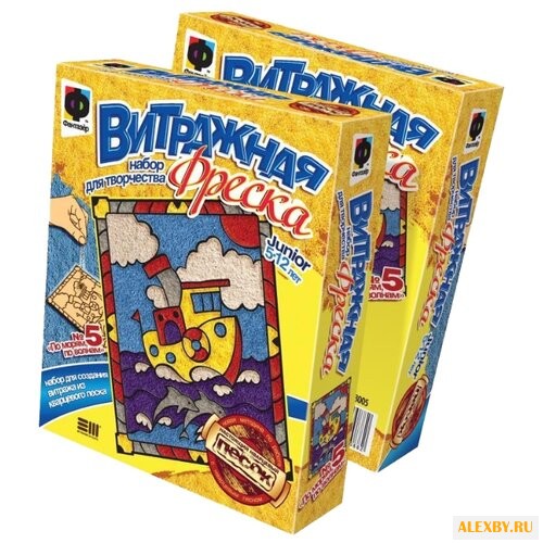 Фантазёр Витражная фреска «По