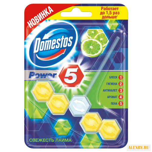 Domestos блок для унитаза Power