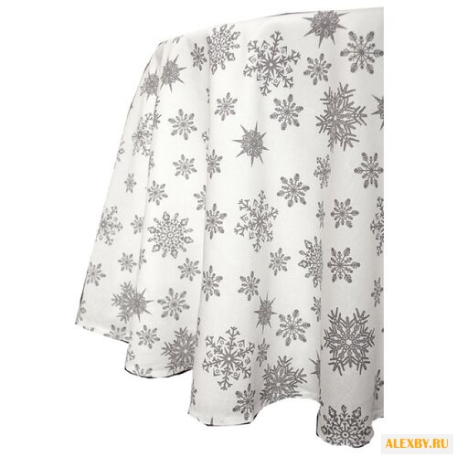 Скатерть Naturel Снежинка 150 см