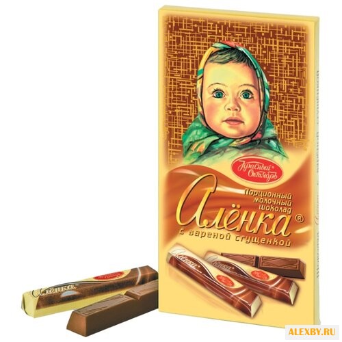 Шоколад Алёнка молочный
