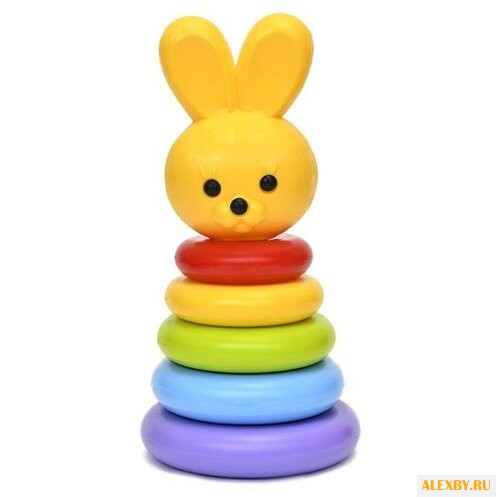 Пирамидка Росигрушка Зайчонок